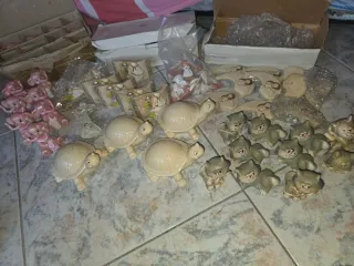 Bomboniere circa 80 pezzi 15 euro