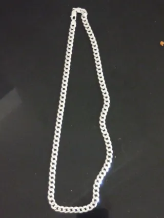 Conjunto Cadena y Pulsera o esclava de plata