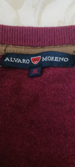 Jersey de punto Alvaro Moreno Rojo Talla XL