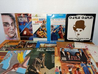 Lote 50 Vinilos Música Variada
