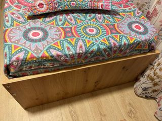 Cama individual 90 con somier y colchón