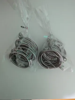 Argollas para cortinas