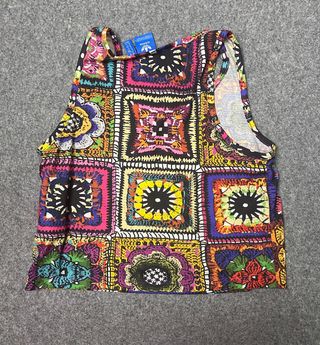 Crop Top Adidas Originals x The FARM Company RARA