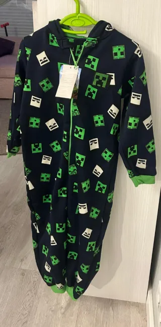 Pijama Minecraft Creeper Talla [Talla]