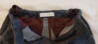 Pantalón niño fieltro gris