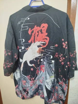 Blusa Kimono Estampada Talla M