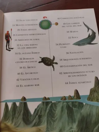 Atlas visual de los océanos