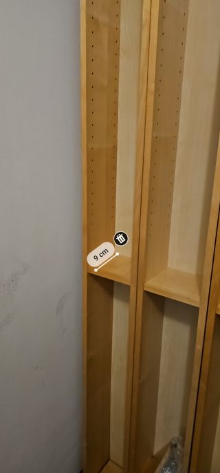 4 Estanterías IKEA CD/DVD/Blu-ray Madera Clara