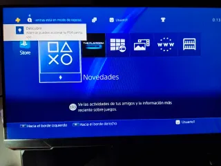 Consola PS4 (PlayStation 4) Negra + Base