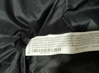 Cazadora efecto piel Racing