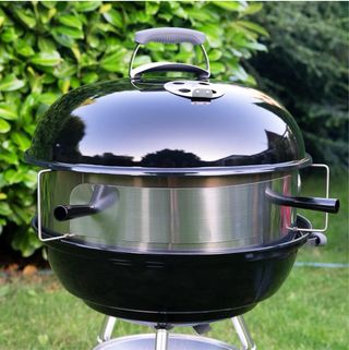 Set completo da Barbecue Pizza Ring Forno su Brace