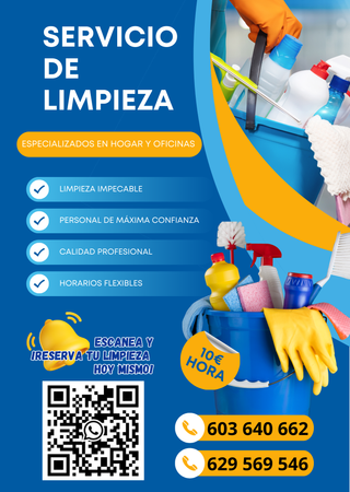 Servicio de limpieza de hogares y oficinas