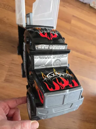 Camión para guardar coches