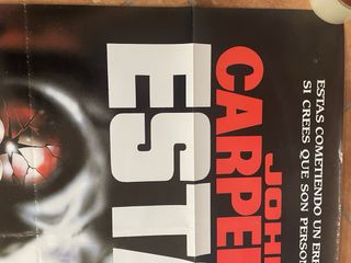 Póster John Carpenter They Live (Estan Vivos)