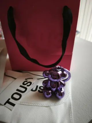 Llavero Oso Tous Morado