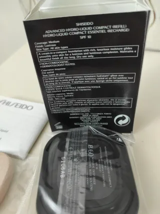 Shisheido recarga maquillaje