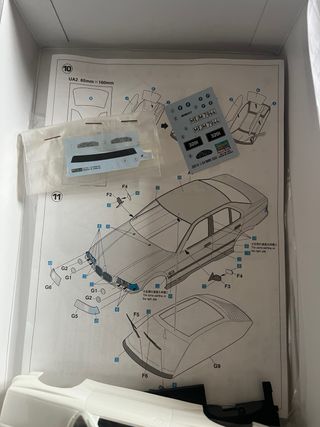 2 Maquetas BMW e30 y e36 Hasegawa 1/24