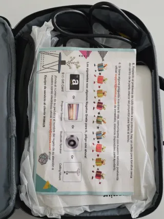 Proyector WiMiUS K5 HD + Funda (Sin Mando)