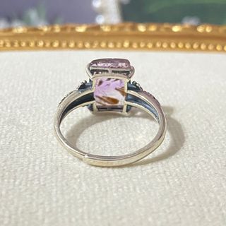 Anillo Plata Super 7 Cuarzo Natural