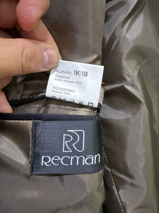 Americana Rayas Hombre Negra/Gris