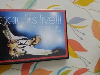 DVD Paul McCartney Live!!! In Concert