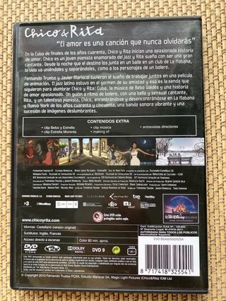 DVD Chico y Rita