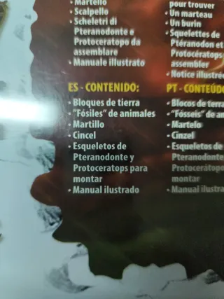 Colección Dinosaurios Clementoni 6 en 1