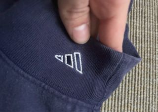 Sudadera Adidas cuello alto unisex azul