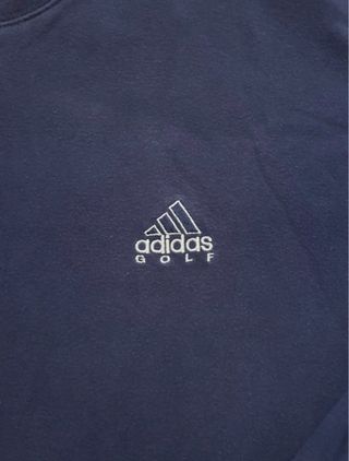 Sudadera Adidas cuello alto unisex azul