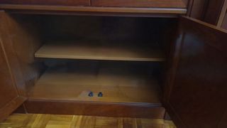 Mueble Salón Madera Maciza Nogal