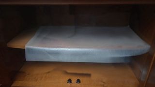 Mueble Salón Madera Maciza Nogal