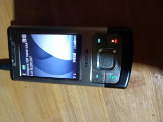 Teléfono Móvil Nokia Plata y Negro