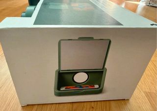 Proyector smartphone verde y blanco