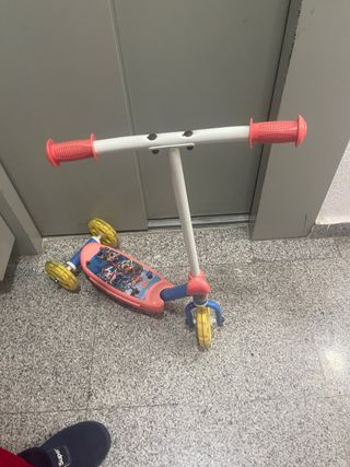 Patinete infantil 3 ruedas Paw Patrol
