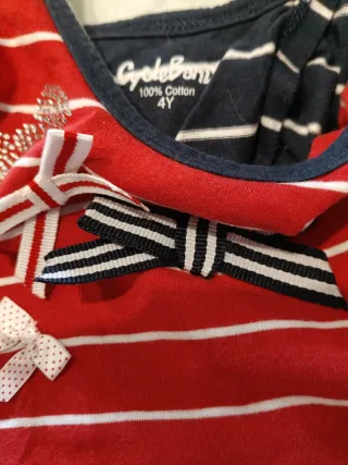 Set 4 pezzi abbigliamento bambina