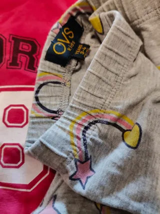 Set 4 pezzi abbigliamento bambina