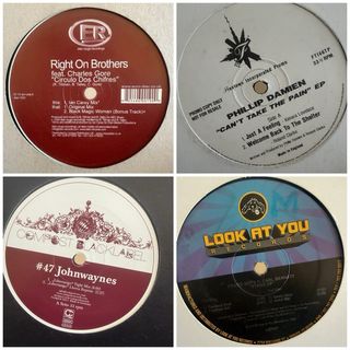 Dischi in vinile house dj