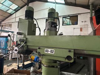 Taladro Radial EBA Columna Rotativa Industrial