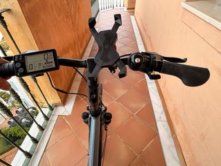 Bicicleta Eléctrica Mujer 26 Gris