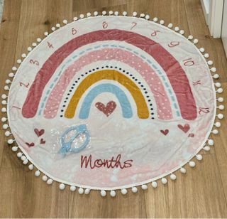 Manta Hitos Bebé Arcoíris 0-12 Meses