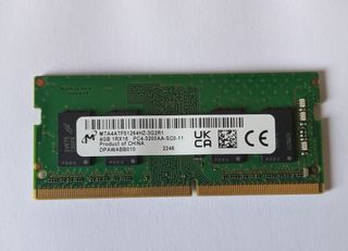 Micron RAM SODIMM DDR4 3200 4GB