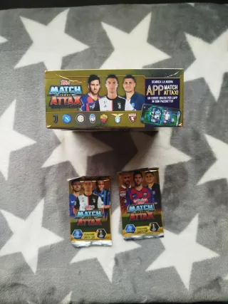 Caja Match Attax 2019-20 Messi y Cristiano