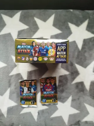 Caja Match Attax 2019-20 Messi y Cristiano