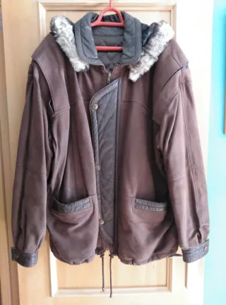 Chaquetón piel para hombre