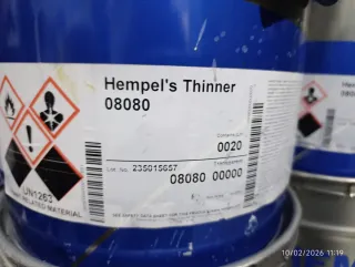 Pintura Hempel RAL 7035 Precio a negociar