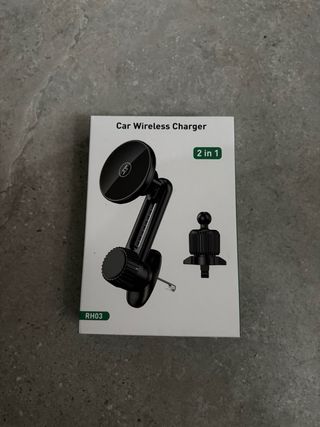 Cargador Inalámbrico Coche 2 en 1