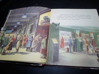 ANTIGUO El Libro de los Trenes - 1955 - Juventud