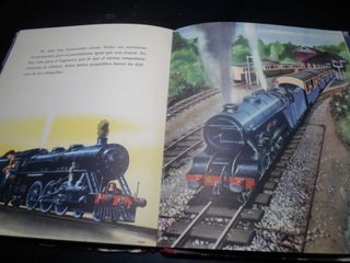 ANTIGUO El Libro de los Trenes - 1955 - Juventud