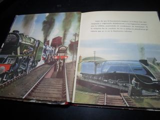 ANTIGUO El Libro de los Trenes - 1955 - Juventud
