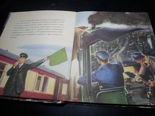 ANTIGUO El Libro de los Trenes - 1955 - Juventud